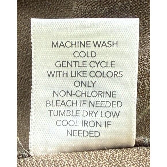 CJ Banks Women’s Green Faux Suede Jacket Quiet Luxury Minimalist Outerwear XL - Picture 7 of 10